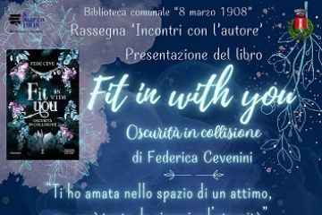 Volantino presentazione romanzo Federica Cevenini