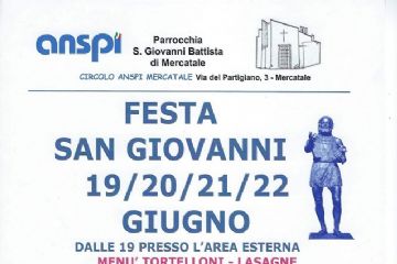 Festa di San Giovanni a Mercatale: dal 19 al 22 giugno 2026