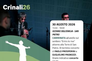 30 agosto 2026: Crinali26 fa tappa ad Ozzano con una camminata e concerto a San Pietro di Ozzano