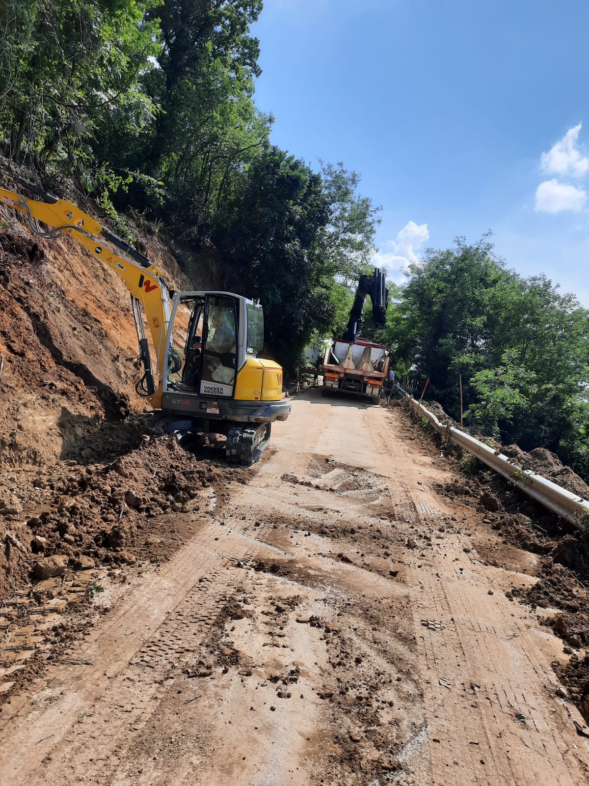 via Monte Armato - ripristino (alluvione 2023)