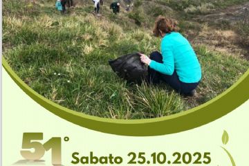 Sabato 25 ottobre 2025: 51° Giornata ecologica