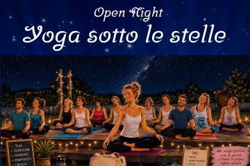 Yoga sotto le stelle, open night di fronte la Municipio