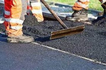 Lavori di asfaltatura di via della Quercia