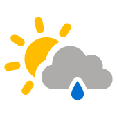 Passages nuageux avec bruine