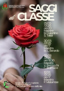 Saggi di classe della Scuola di musica G. Capitanio: dal 29 maggio al 12 giugno