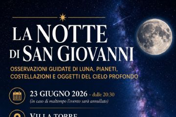 Tutti con naso all'insù: 23 giugno a Villa Torre