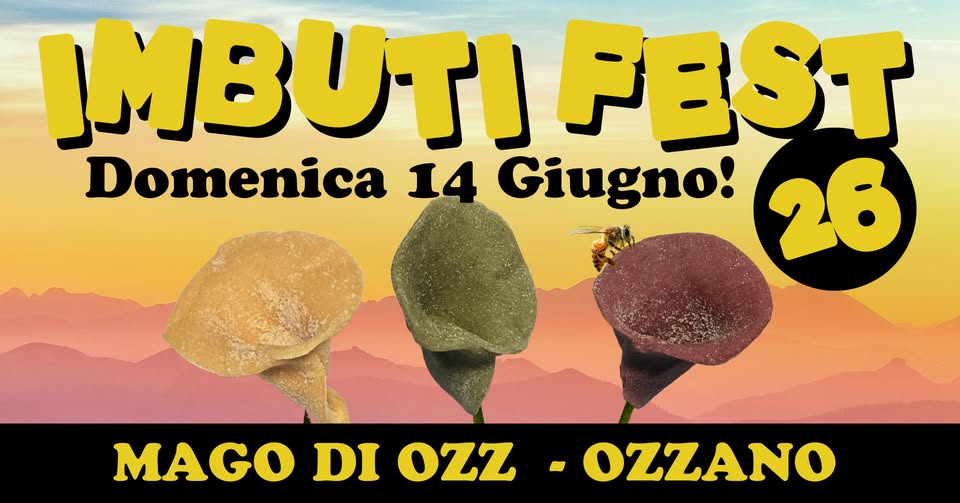 IMBUTI FEST-Imbutino Street Food Festival – Domenica 14 Giugno 2026