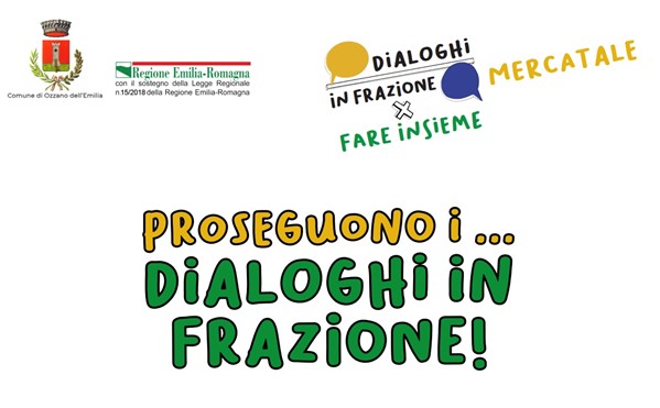 Dialoghi in frazione: proseguono fino a dicembre gli incontri a Ponte Rizzoli e Mercatale