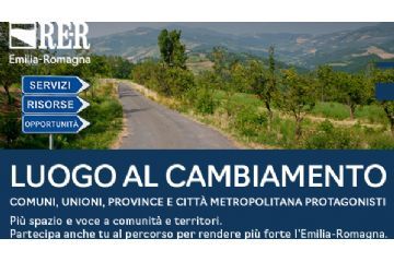 Regione Emilia-Romagna: luogo al cambiamento. Al via la consultazione pubblica