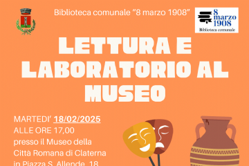 Lettura e laboratorio al Museo di Claterna