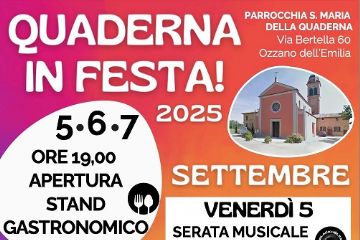 La Parrocchia di Santa Maria della Quaderna festeggia dal 5 all'8 settembre