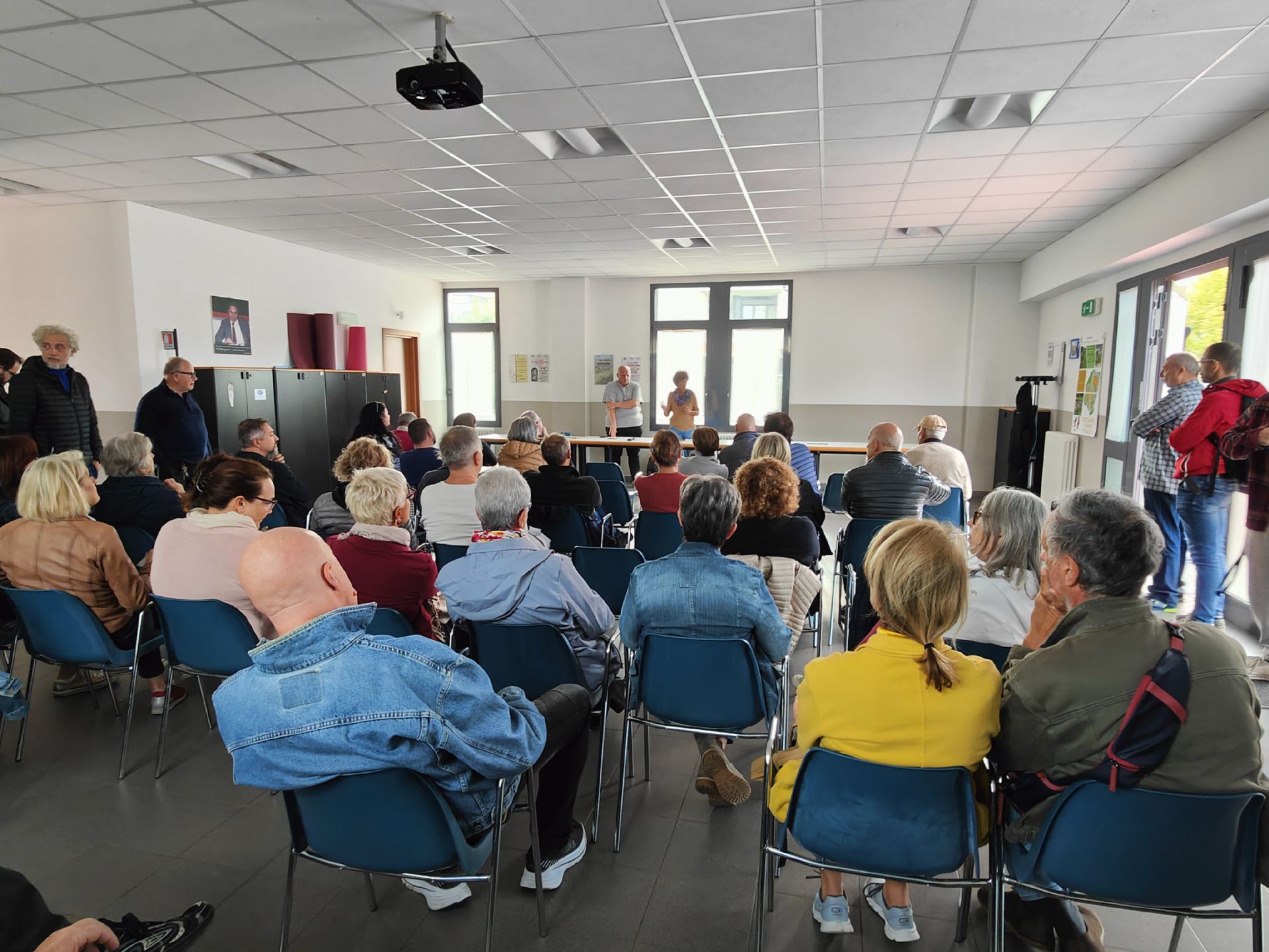 Sabato 21 settembre (sala Livio Raparelli) i cittadini presenti al secondo incontro pubblico del percorso partecipato "Seconda chance?"