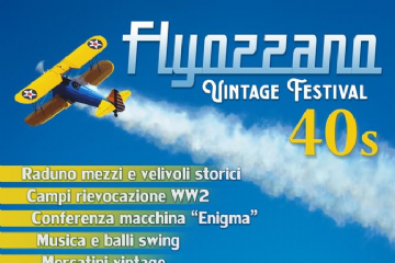 FlyOzzano Vintage Festival 40’s (12 e 13 Ottobre 2024), presso l’aviosuperficie di Ozzano Emilia