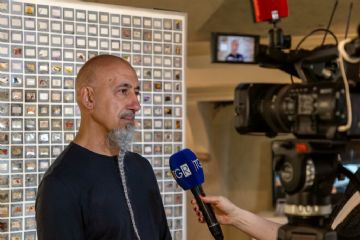 Il fotoreporter ozzanese Gabriele Fiolo intervistato dal TG3
