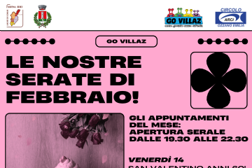 Aperture serali di febbraio al Centro giovanile Go Villaz
