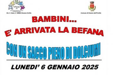 Bambini, è arrivata la Befana!