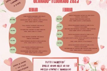 Mamme al centro: calendario degli incontri di gennaio e febbraio 2025