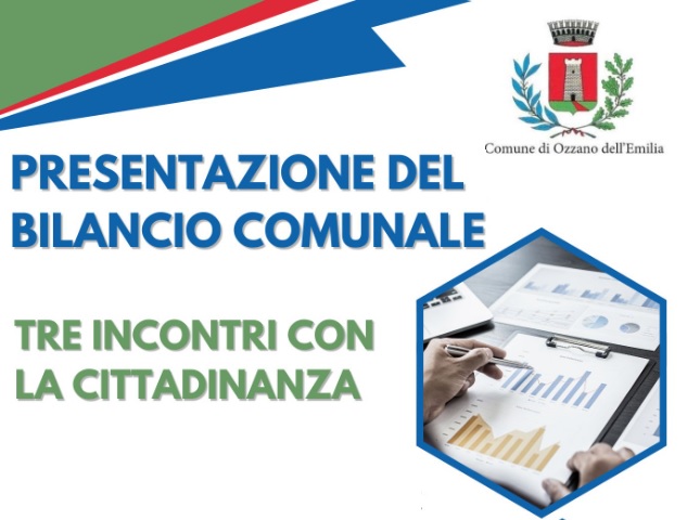 Tre incontri pubblici per illustrare il bilancio