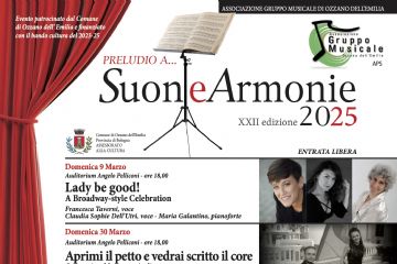 Suoni e Armonie 2025 - Preludio: programma marzo-giugno