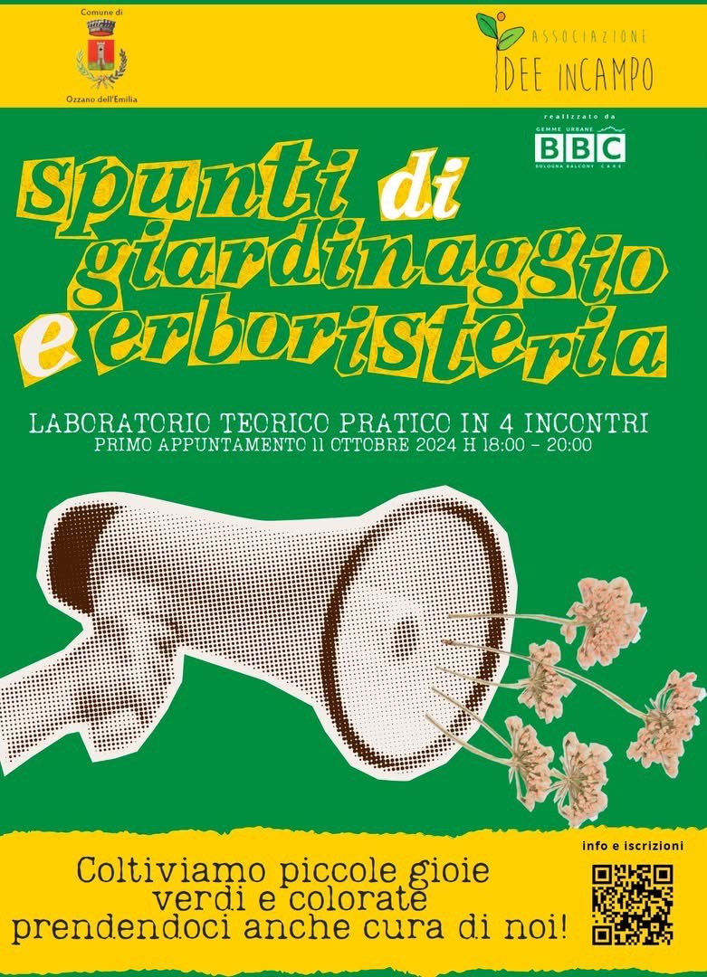 Spunti di giardinaggio ed erboristeria - incontri pubblici