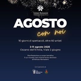 Agosto con noi: dal 2 all' 11 agosto