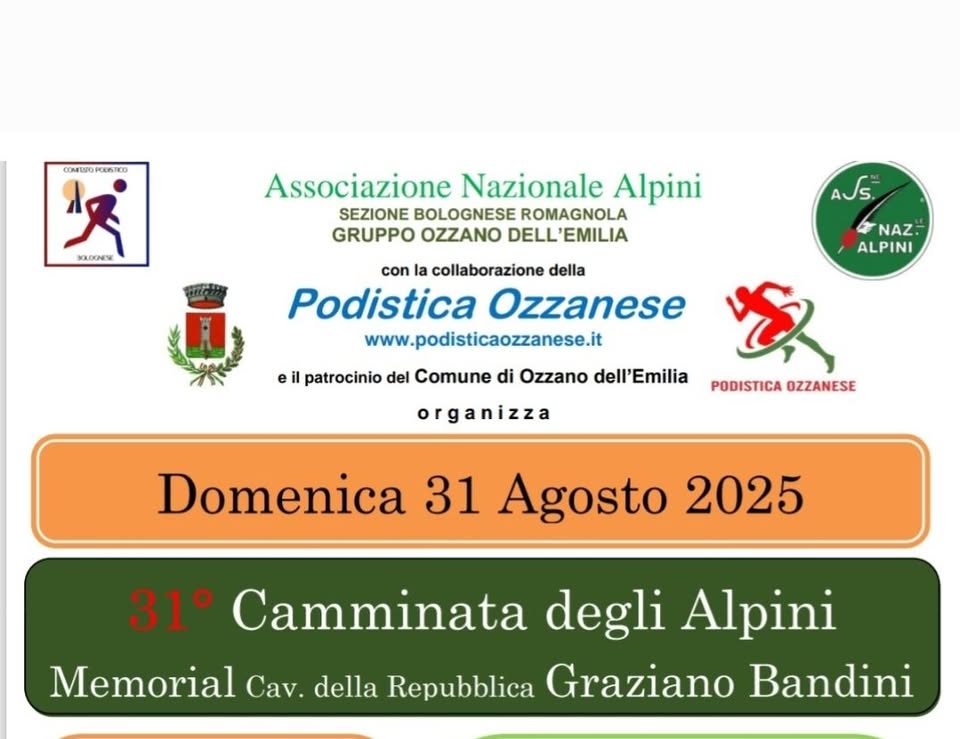 31a Camminata degli Alpini - Memorial Graziano Bandini.