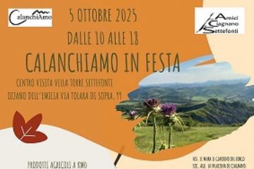 Calanchiamo in festa - domenica 5 ottobre a villa Torre (Settefonti)