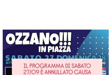 Ozzano in piazza!!! (28 settembre 2025)