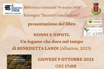 Locandina presentazione libro Landi
