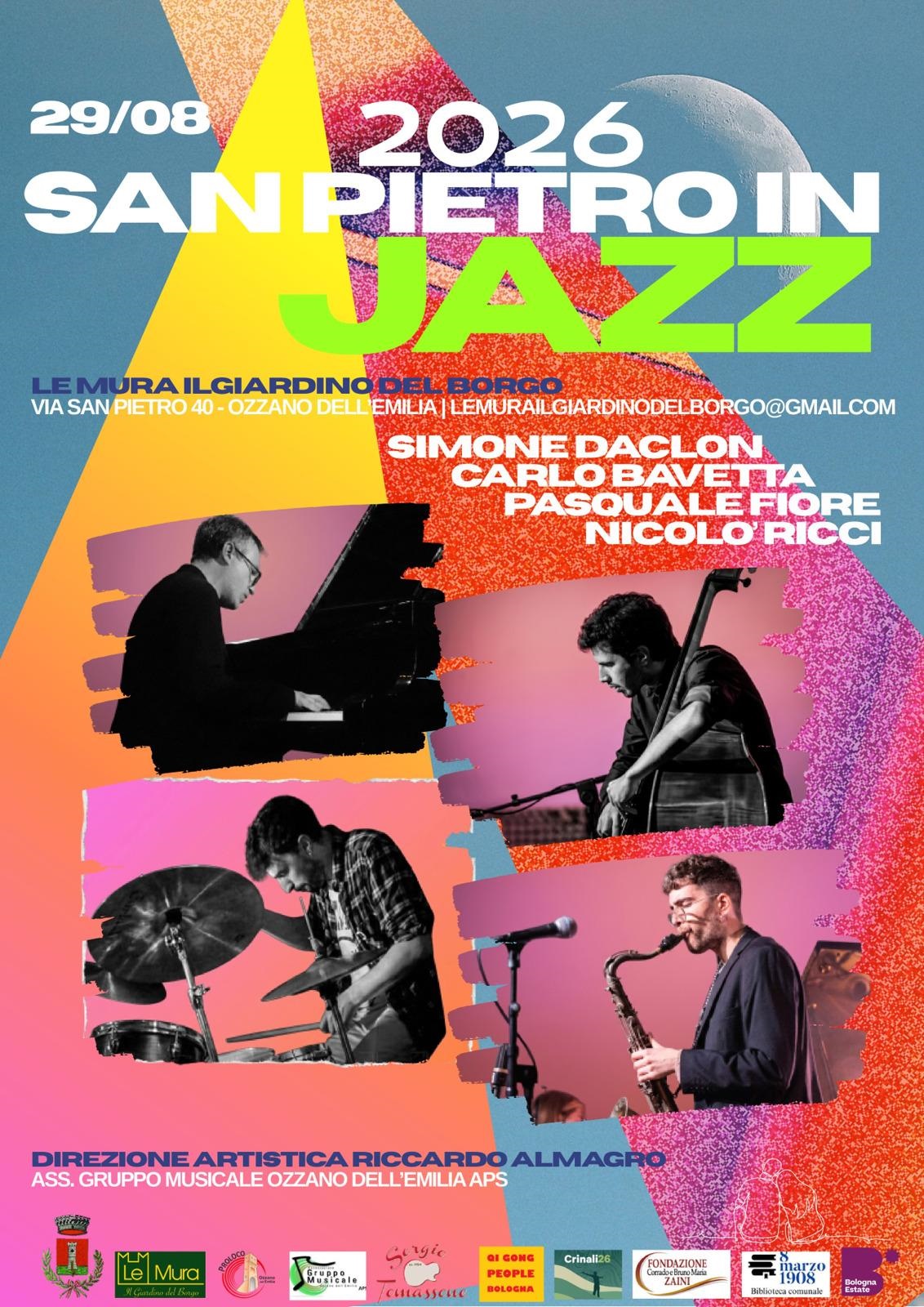 Locandina san Pietro in jazz 2026