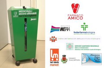 FarmacoAmico: anche ad Ozzano il recupero e riutilizzo dei farmaci non scaduti