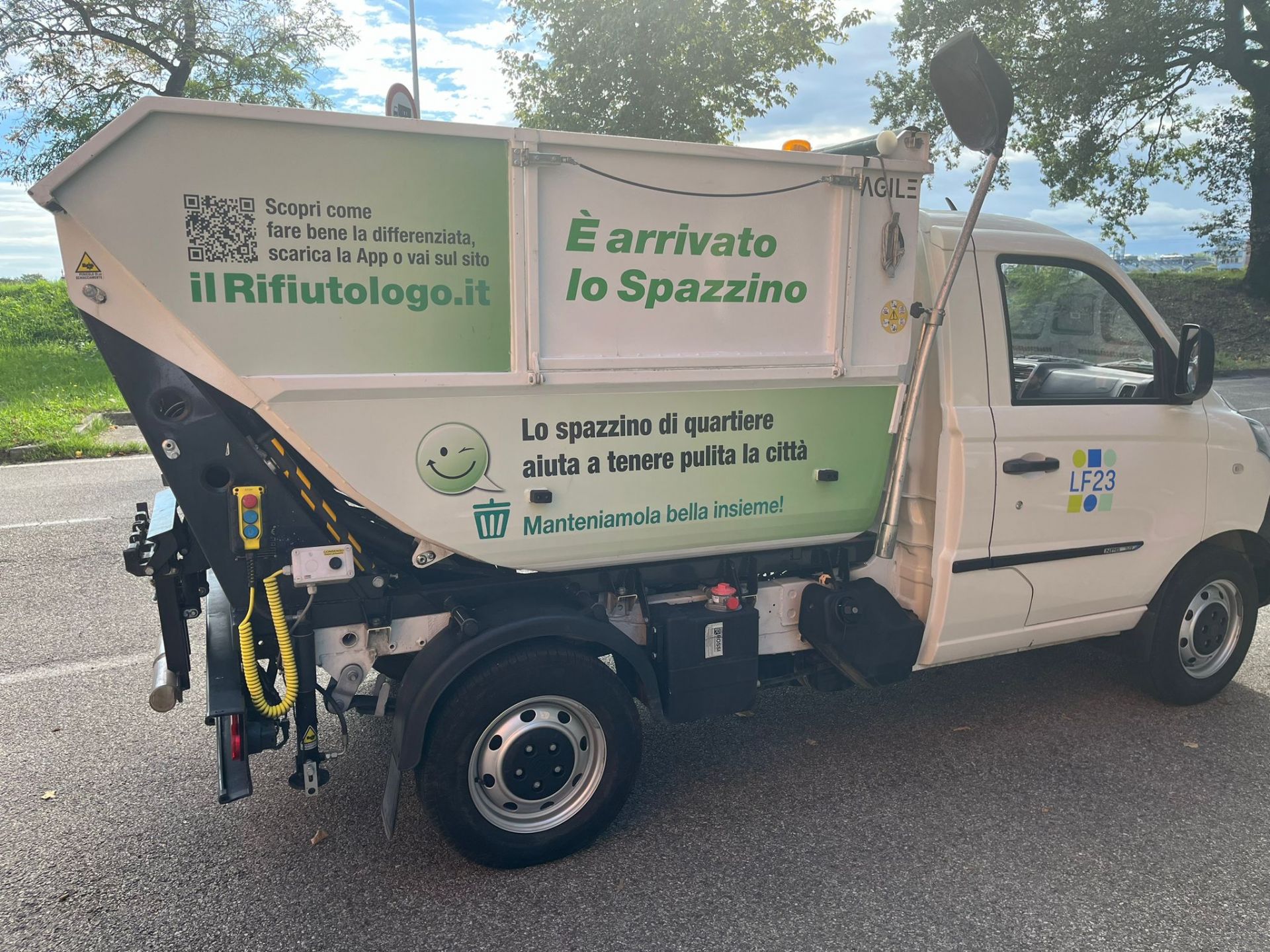 A Ozzano dell’Emilia è arrivato lo Spazzino di Quartiere