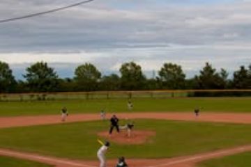 Il campo da baseball di via dello Sport ad Ozzano