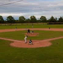 Il campo da baseball di via dello Sport ad Ozzano