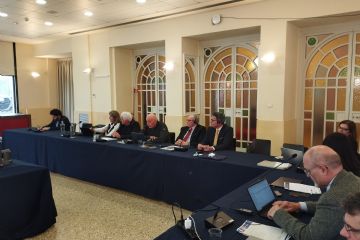 Nella foto: Presidente CER Ozzano Claudio Garagnani; Assessore Matteo Di Oto