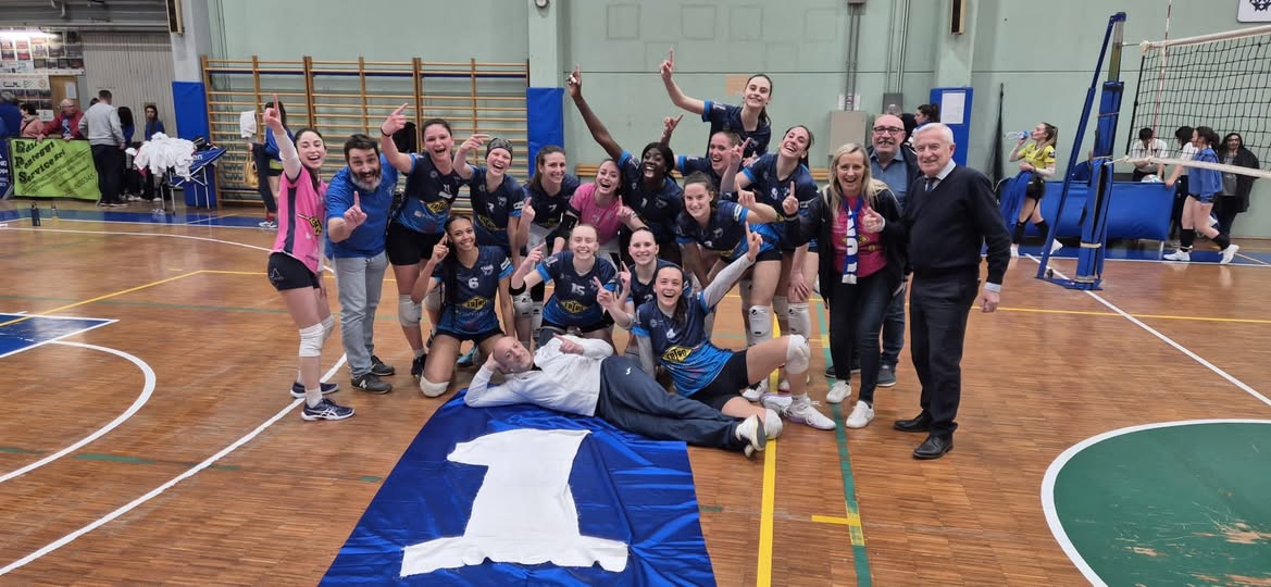 La Pallavolo Ozzano promossa in B2
