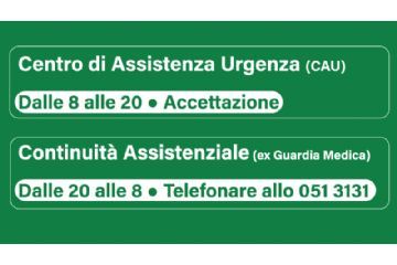 Dal 1 luglio 2025 e nella FASCIA NOTTURNA, il CAU di San Lazzaro di Savena sarà raggiungibile SOLO TELEFONICAMENTE al  numero 0513131