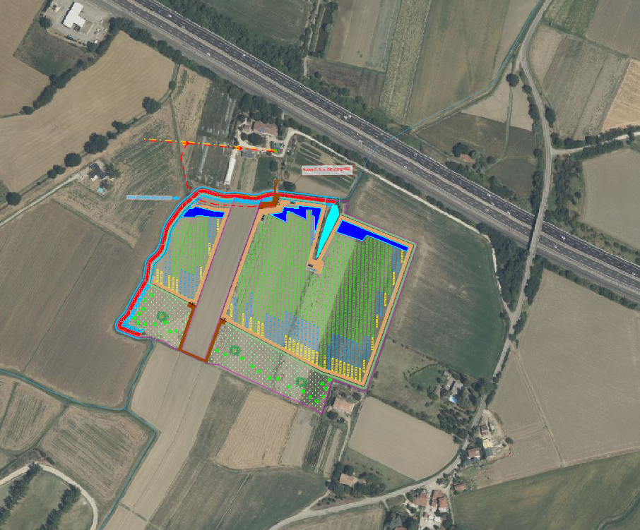 Procedura Abilitativa Semplificata (PAS) per fotovoltaico a terra in via Olmatello