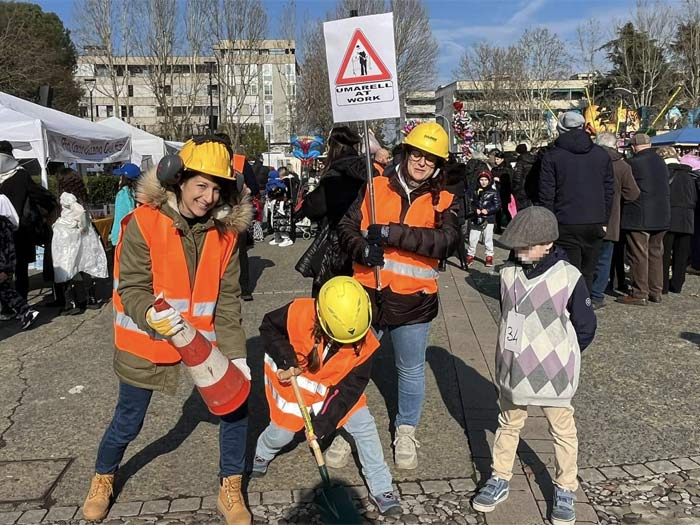Un'immagine dell'ultimo Carnevale ozzanese (2025)